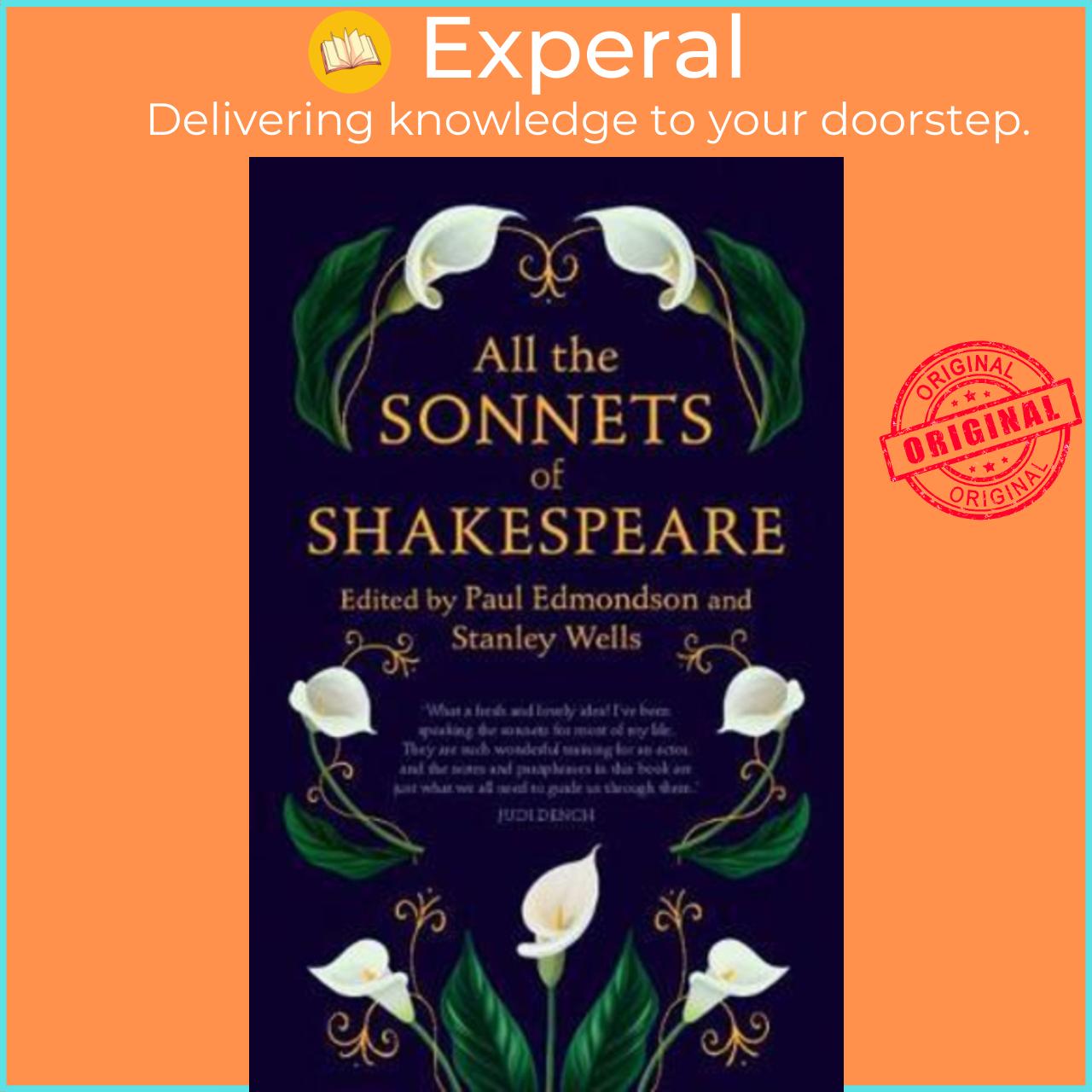 Sách - All the Sonnets of Shakespeare by William Shakespeare (UK edition, hardcover)