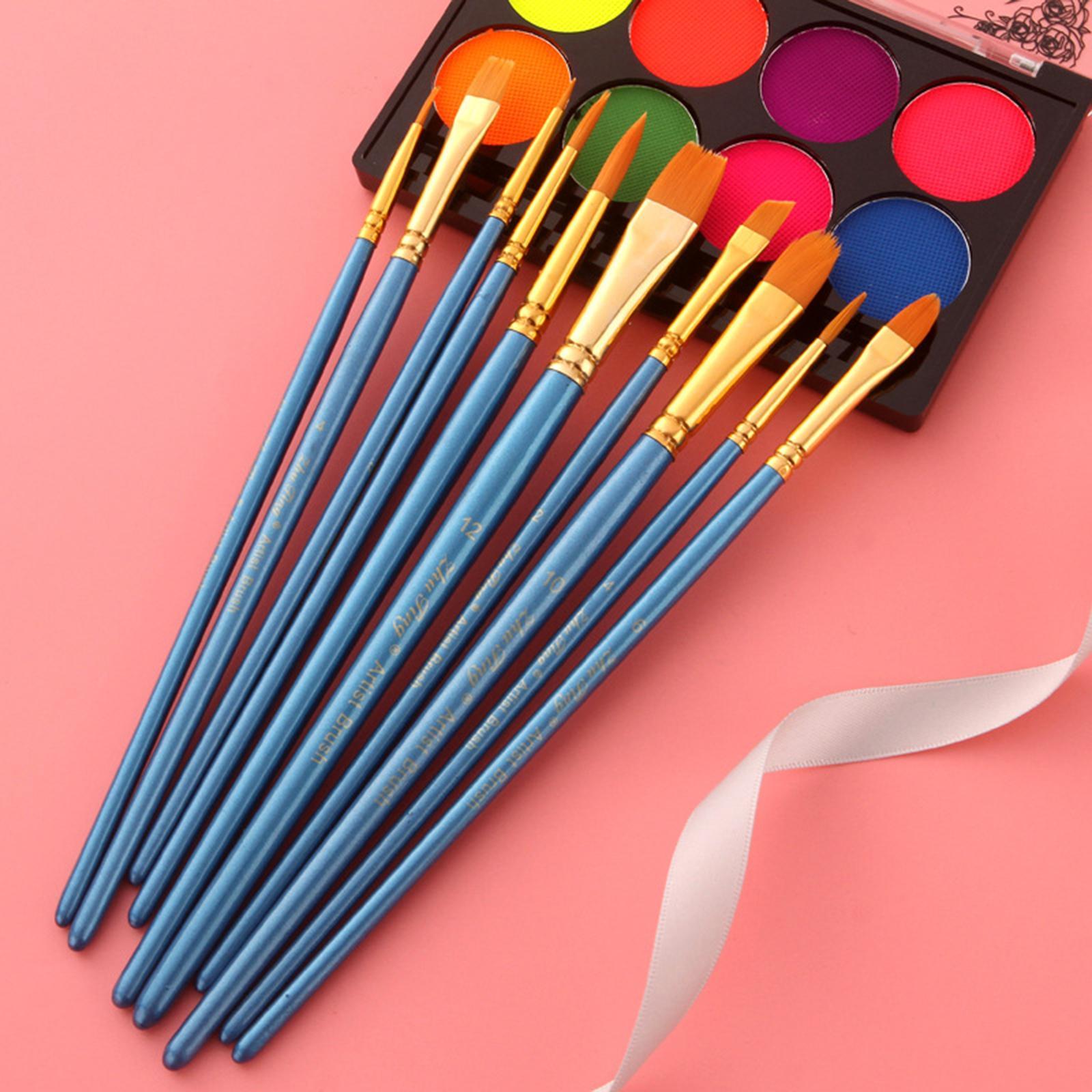 Paint Kit Wtih 10 Brushes , for Halloween Cosplay