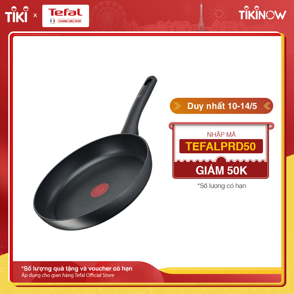 Chảo chiên chống dính đáy từ Tefal Ultimate 24cm, dùng cho mọi loại bếp - Sản xuất tại Pháp - Hàng chính hãng