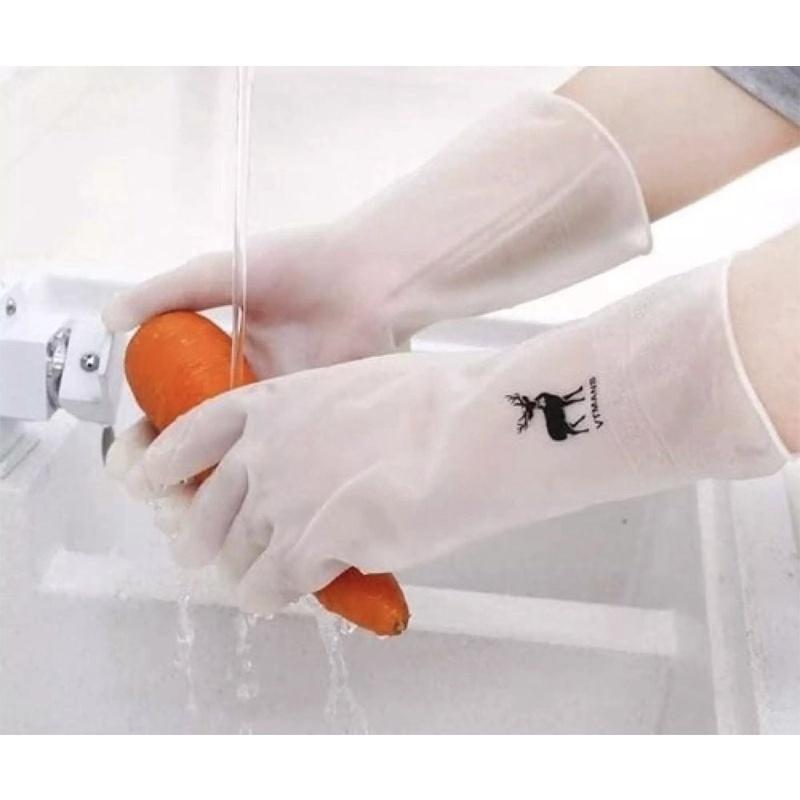 Bao Tay Rửa Chén Hình Hươu Siêu Dai