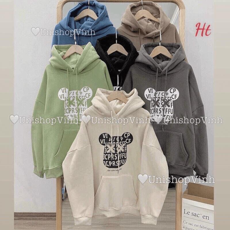 Áo hoodies nỉ ngoại form to hình thời trang hottrend dành cho các bạn trẻ THỜI TRANG NAM 1986