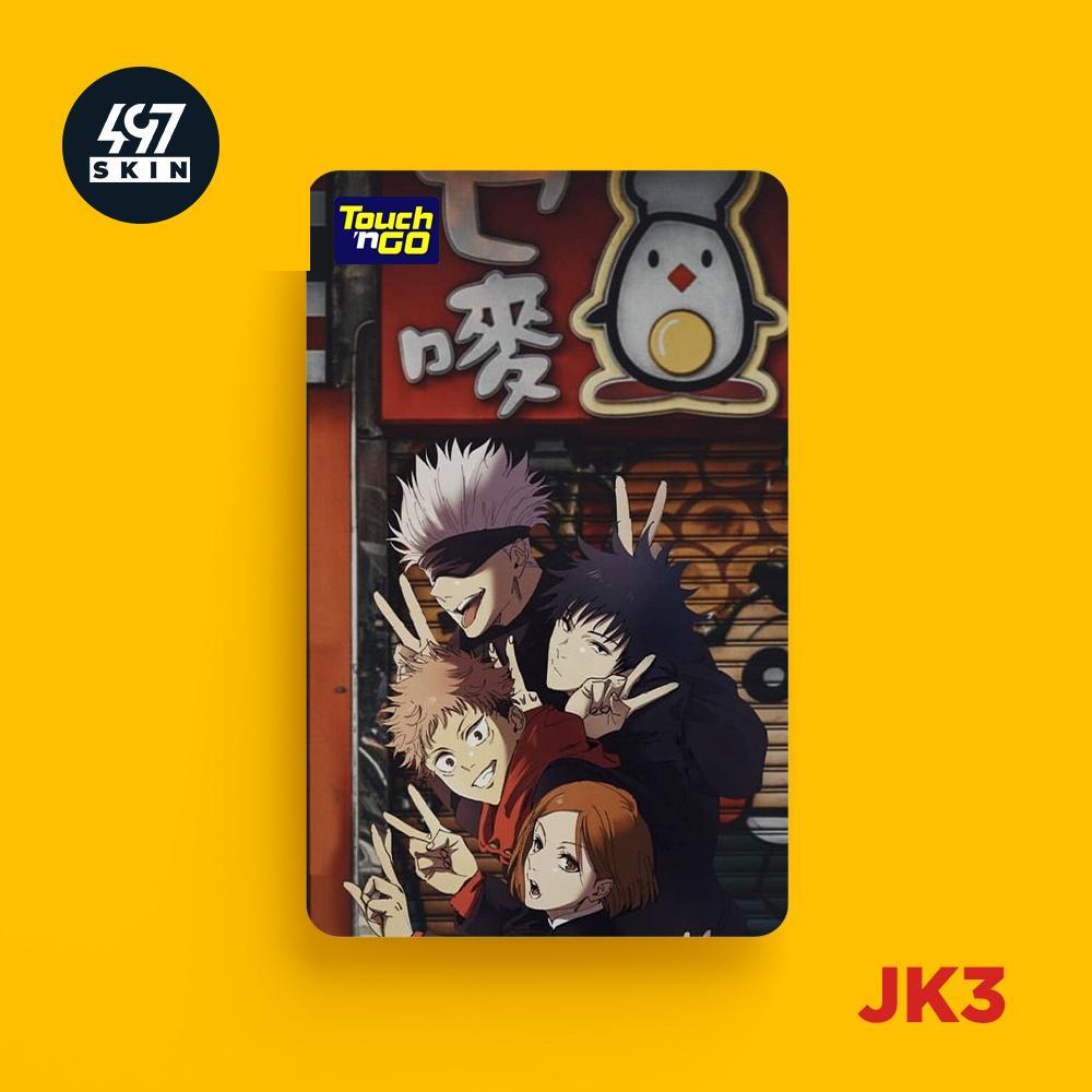 Skin Card Jujutsu Kaisen (Series 1) - Miếng Dán ATM, Thẻ Xe, Thẻ Từ, Thẻ Chung Cư - Chất Liệu Chống Xước - Chống Nước - JK6