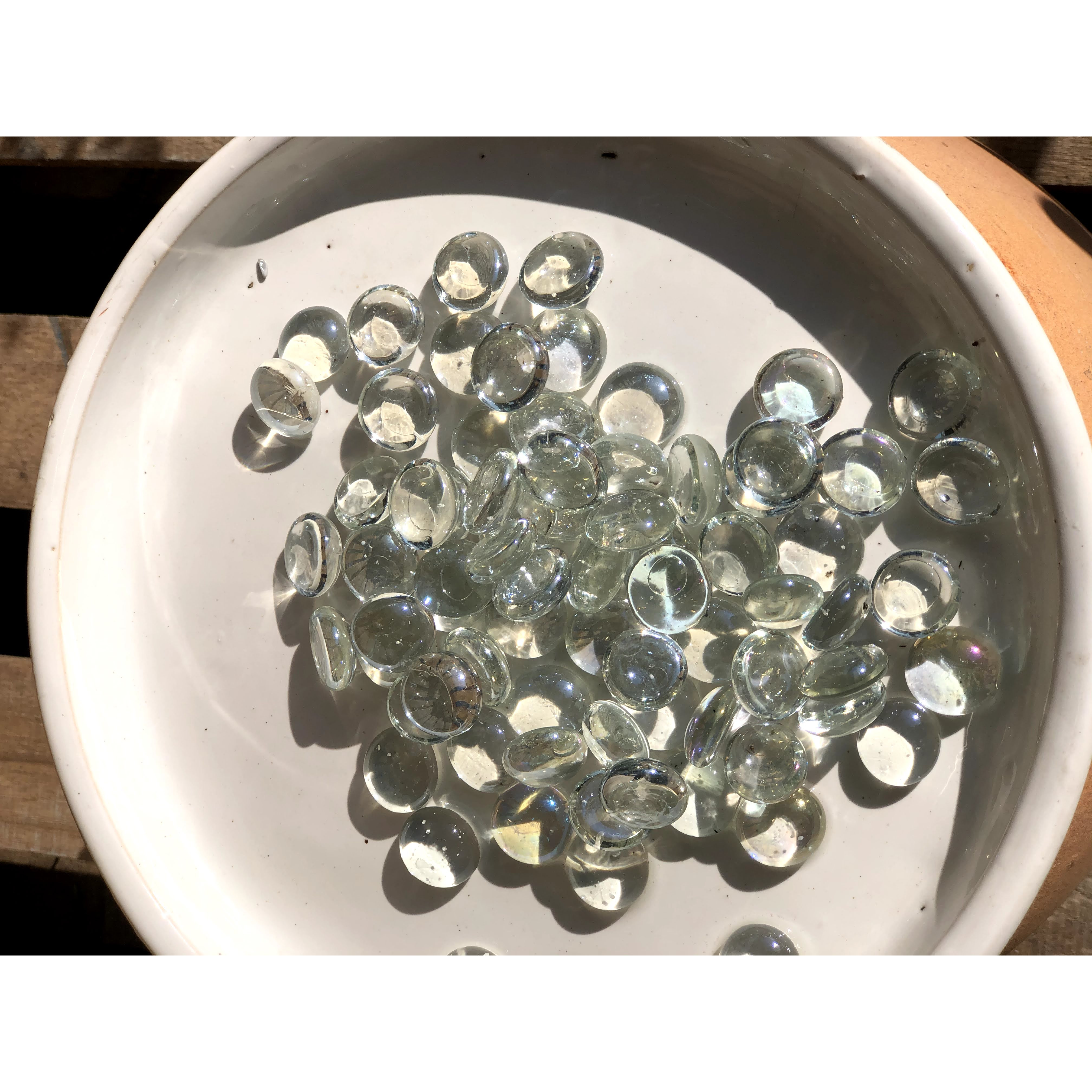 1,2 kilogam Đá thuỷ tinh trang trí cây trồng, chậu nuôi cá SS9