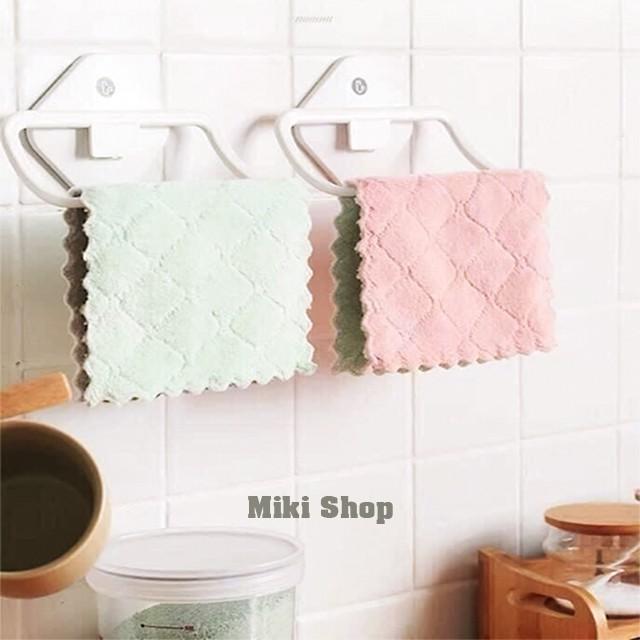 Khăn Lau Hai Mặt Đa Năng Làm Sạch Mọi Bề Mặt Chất Liệu Bông Mềm Mại Siêu Thấm Hút