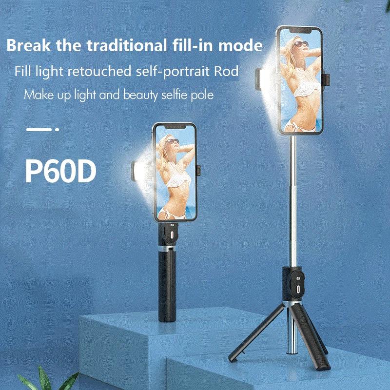 Gậy chụp ảnh selfie đa năng P60D-2 cho điện thoại