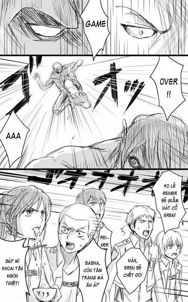 tấn công người khổng lồ - doujinshi eren x mikasa chapter 34 5