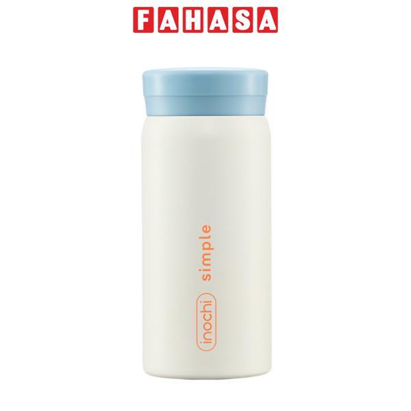Bình Giữ Nhiệt Fuji Cylin 200 ml - Inochi HNK.BFCL.0200 - Màu Xanh Đậm, Trắng Ngà