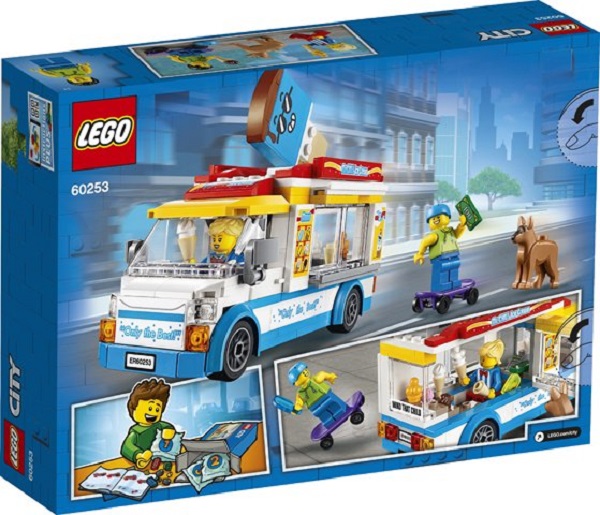 Đồ Chơi Lắp Ráp LEGO City Xe Tải Bán Kem 60253 Cho Bé Trên 5 Tuổi