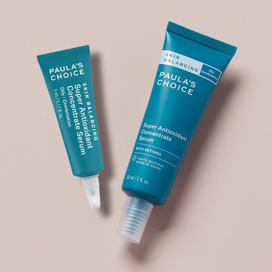Serum Cho Da Dầu Bắt Đầu Dùng Retinol Skin Balancing Super Antioxidant Concentrate Serum 30ml