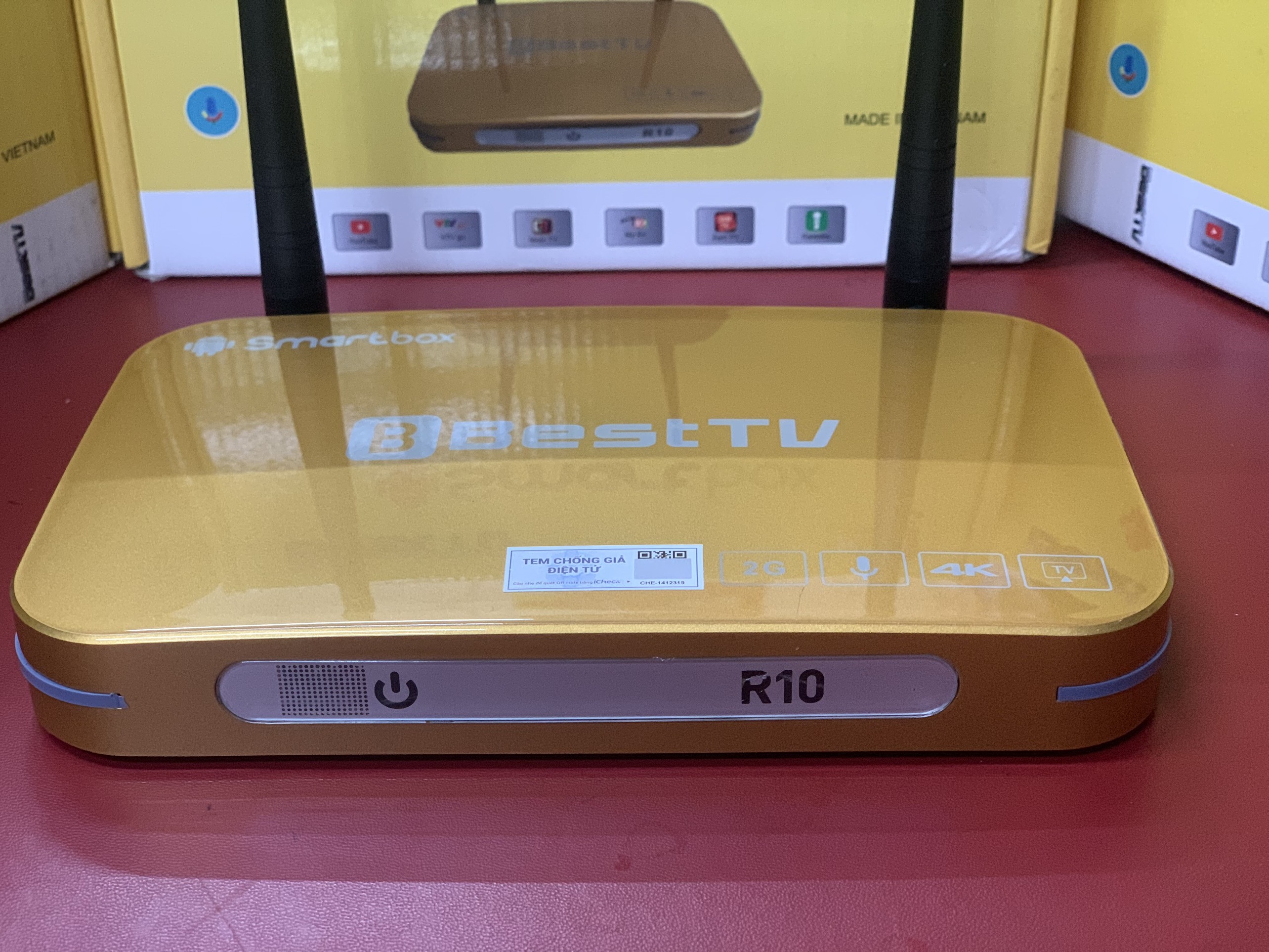 Tivi Box BEST TV R10 - Cấu Hình Khủng - Bắt Sóng Wifi Cực Mạnh - Truyền Hình OTT Miễn Phí