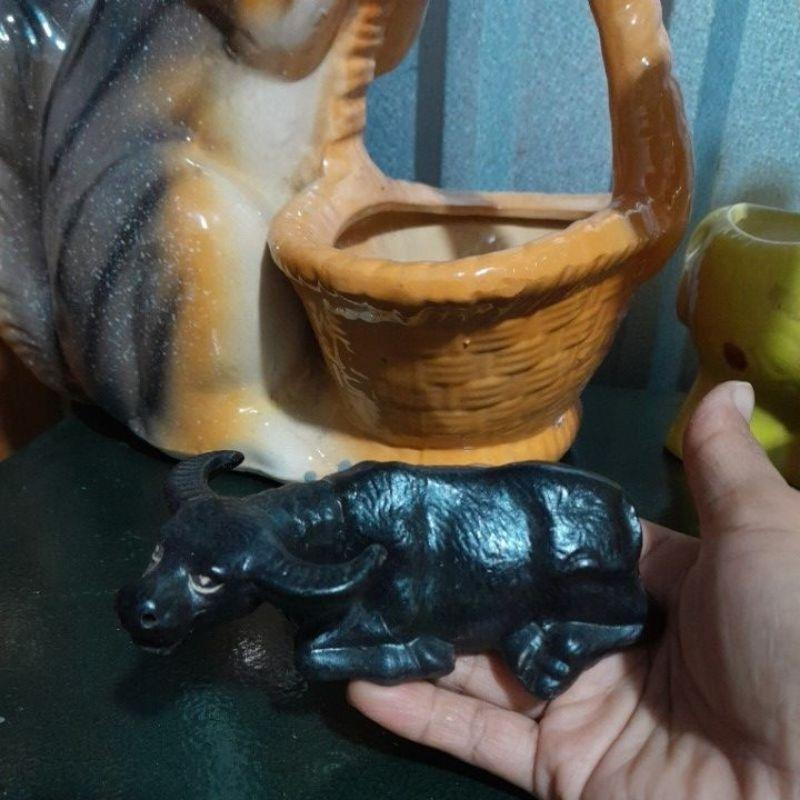 Tượng cặp Nai trang trí tiểu cảnh - trâu trang trí hòn non bộ