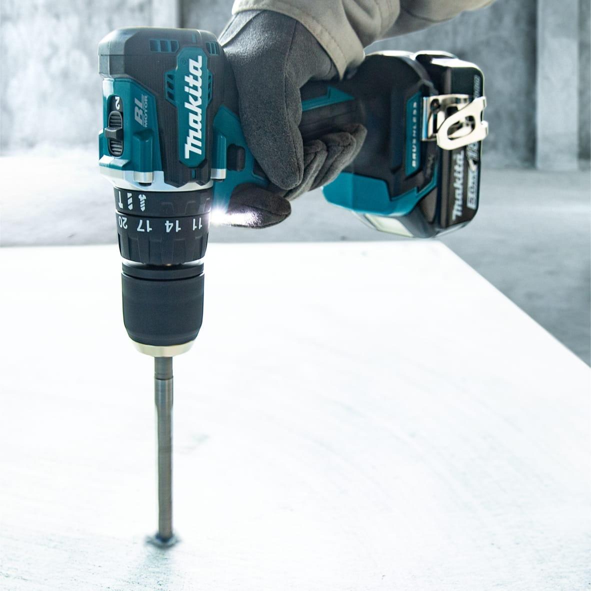 MÁY KHOAN BÚA VẶN VÍT DÙNG PIN 18V MAKITA DHP487RFJ - HÀNG CHÍNH HÃNG
