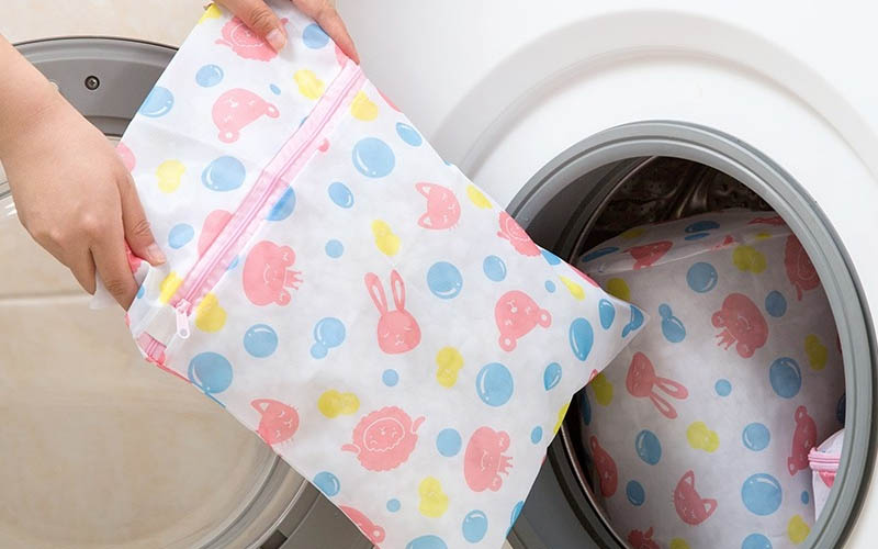Set 5 túi giặt đồ máy giặt nhiều hoạ tiết dễ thương - Bộ 5 túi lưới đựng quần áo, đồ lót trong máy giặt nhiều size ( Mẫu ngẫu nhiên) - HENRYSA