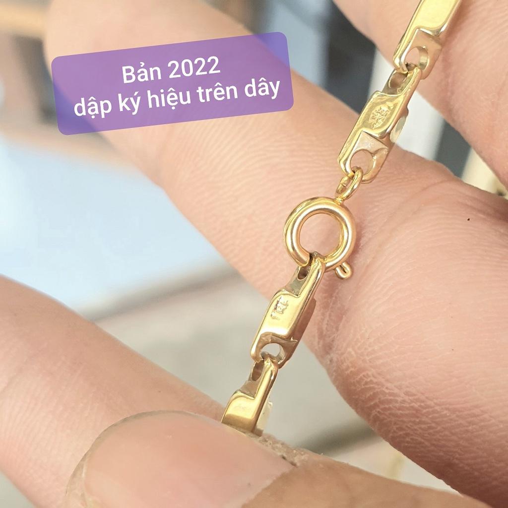 Dây Chuyền Trúc Xoăn Titanium Nhẹ Không Phai Màu- Mang lâu dài không đen