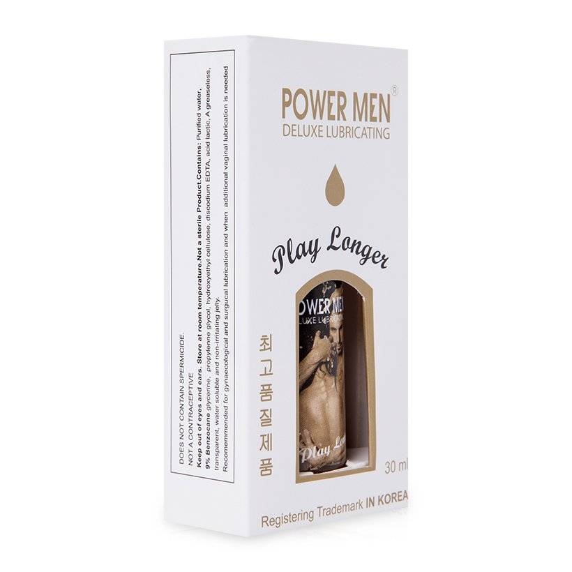 Gel Bôi Trơn Kéo Dài Thời Gian Quan Hệ Tình Dục Power Men Play Longer - Hàng Chính Hãng 100% - Tặng Hộp BCS Power Men Hộp 3 Chiếc - Che Tên Sản Phẩm