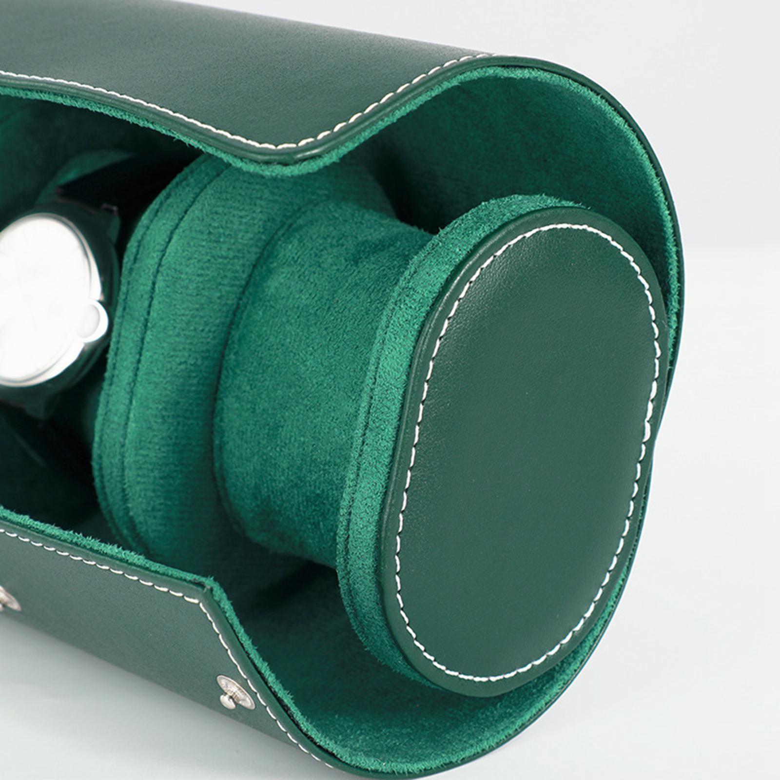 Watch Roll Case Organizer for Men and Women Case with Dividers 3 Slots