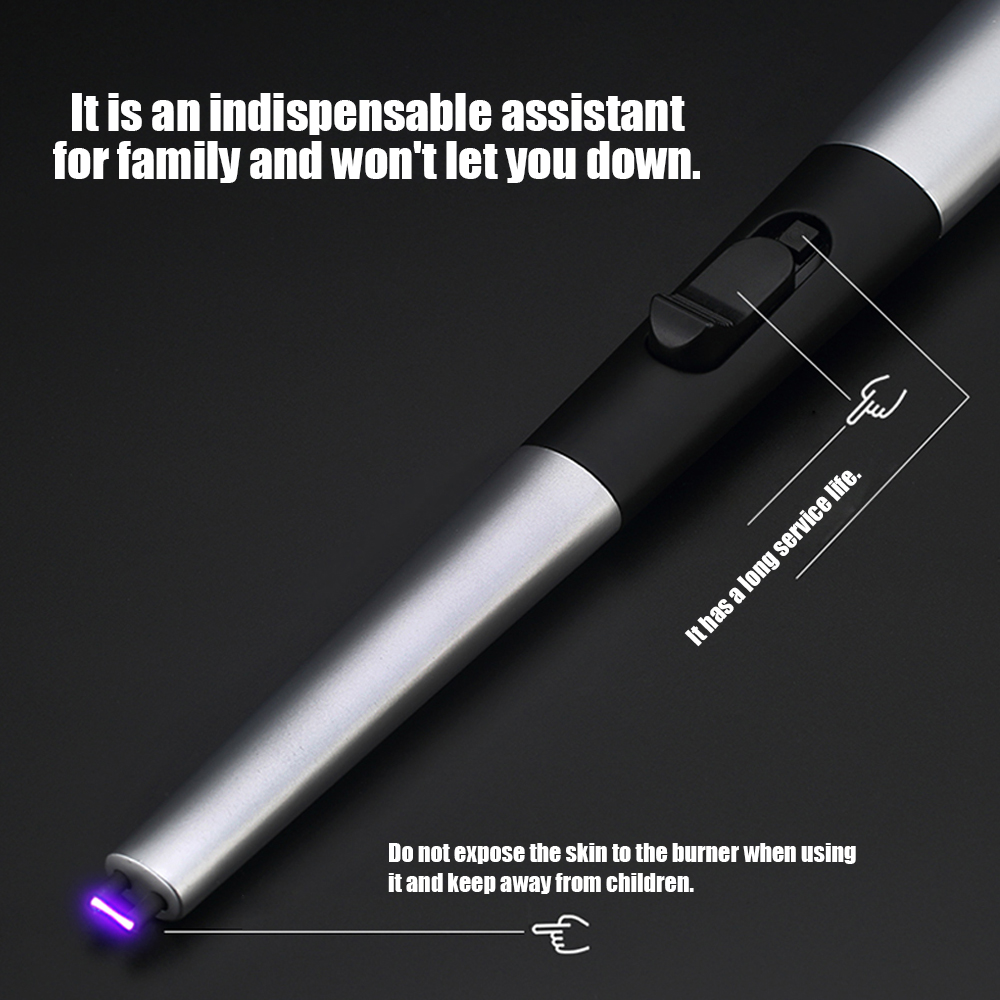 Cây Kim Loại Đánh Lửa Điện Cầm Tay Hiệu Suất Cao Có Thể Sạc Lại Cổng USB