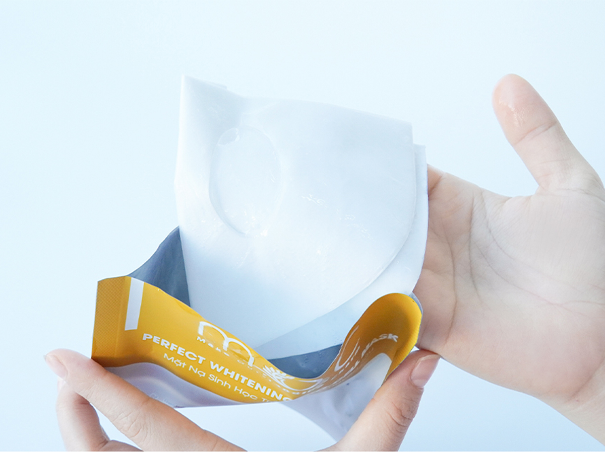 Mặt nạ trắng da chuyên sâu M.O.C - Nuôi da căng bóng, mịn mượt, săn chắc - Chống lão hóa, trẻ hóa tế bào - Giảm nếp nhăn, cải thiện đốm nâu - Ngăn chặn tác hại từ bên ngoài