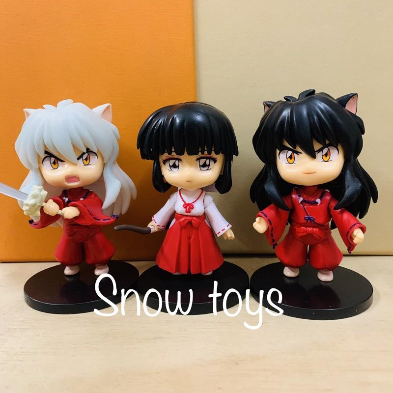 Mô hình InuYasha - Higurashi Kagome Sesshomaru Kikyou Kikyo - Khuyển dạ xoa - Cao 9~11cm - Inu Yasha