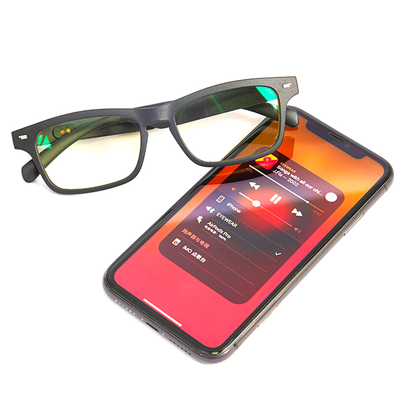 Mắt Kính Tích Hợp Tai Nghe Bluetooth Không Dây Nghe Nhạc Nhận Cuộc Gọi Rảnh Tay EYEWEAR