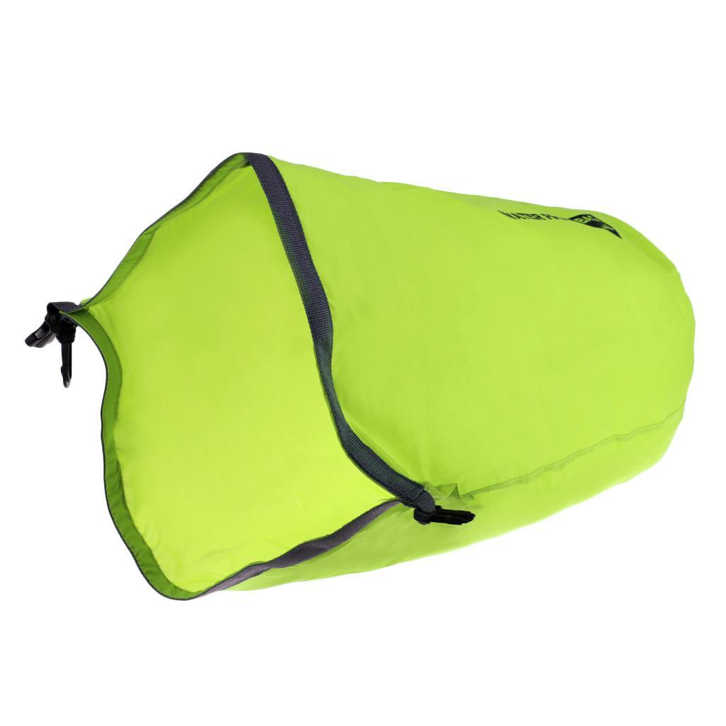 2X Waterproof Pack Sack Camping Rafting Kayak Compression Sack 20L Light Green