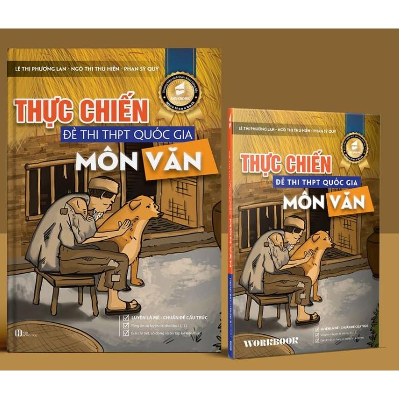 Sách Thực chiến đề thi THPT Quốc Gia môn Ngữ Văn (Kèm Workbook Đề Thi)