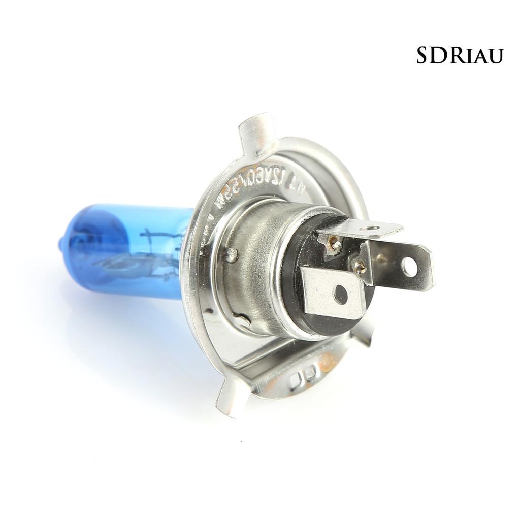 Set 2 Bóng Đèn Sương Mù H4 12v 60 / 55w 5000k Ánh Sáng Trắng Dành Cho Ô Tô