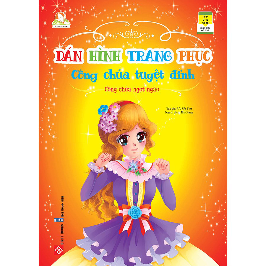 Dán Hình Trang Phục Công Chúa Tuyệt Đỉnh - Công Chúa Ngọt Ngào