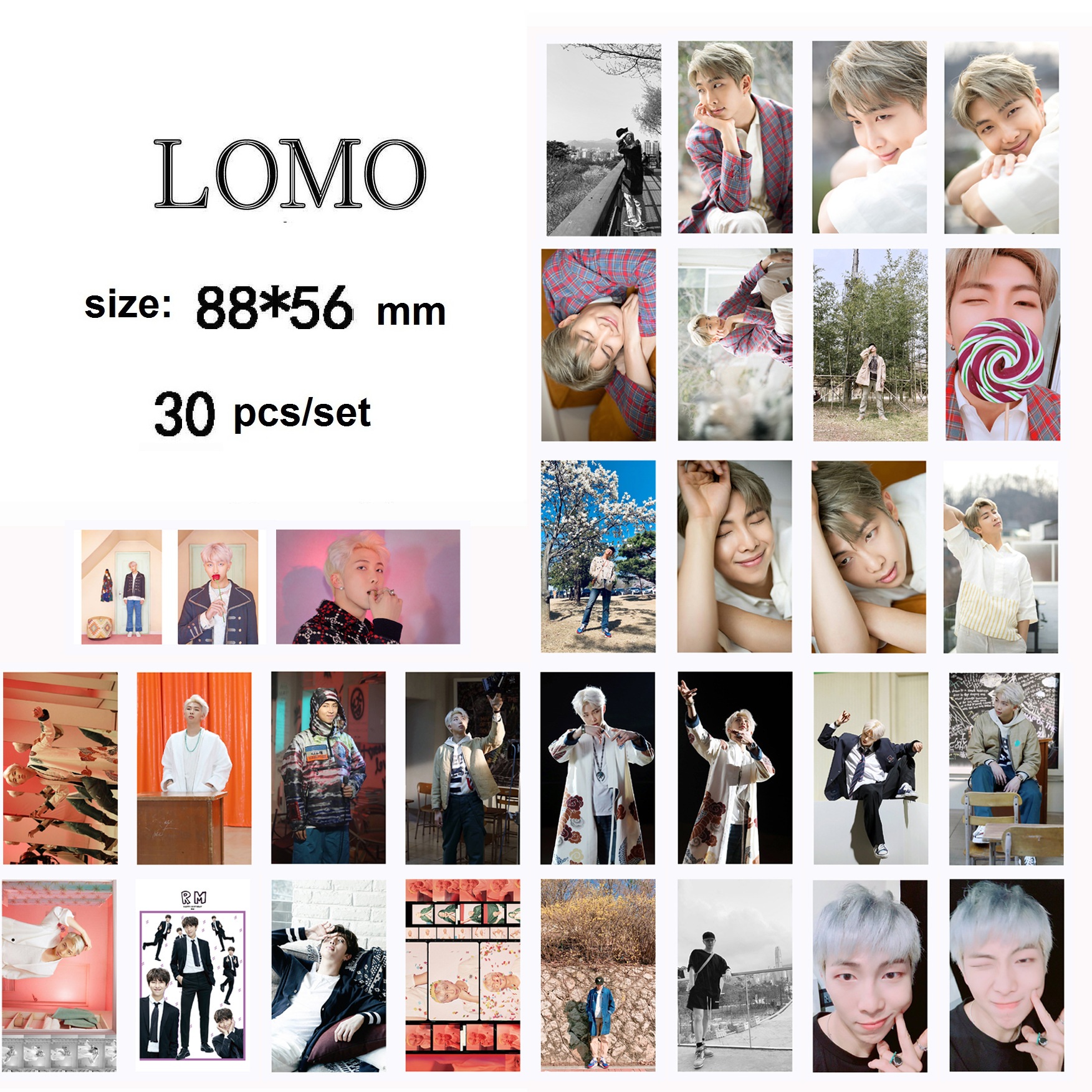 Lomo card RM BTS "Map of the Soul" 