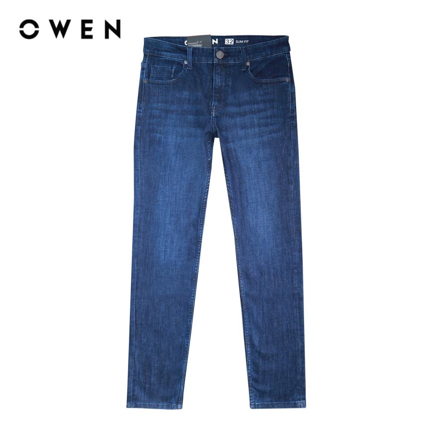 Quần jean Cotton Spandex Trơn