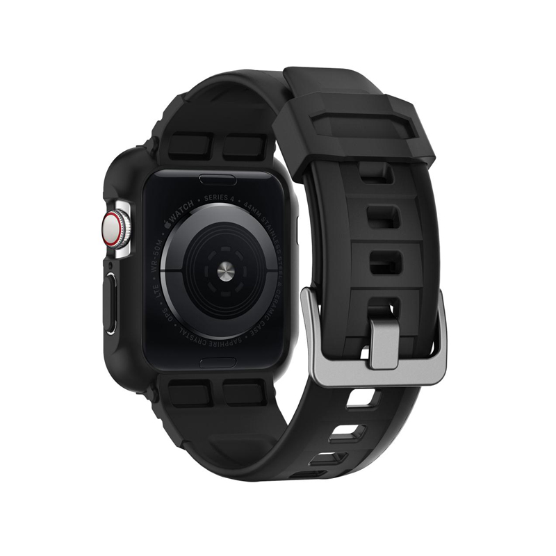 Ốp Apple Watch Series 4 44mm SPIGEN Rugged Armor Pro - Hàng Chính Hãng