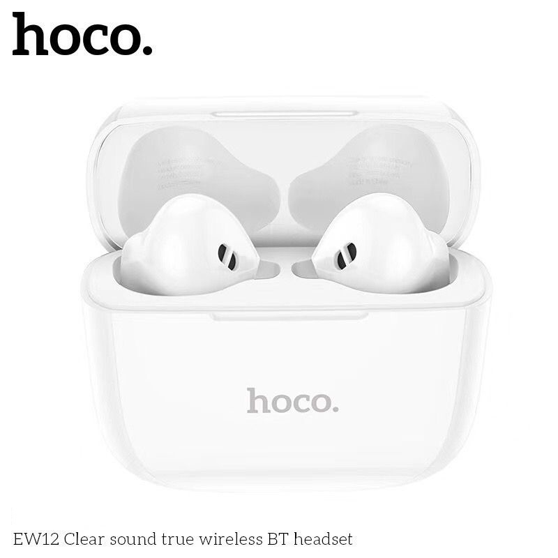 Tai Nghe Bluetooth True Wireless dành cho Hoco EW12, Thiết Kế Cao Cấp, Tinh Tế, Ấm Thanh Ấn Tượng, Khử Tiếng Ồn, Kết Nối Ổn Định - Hàng Chính Hãng.