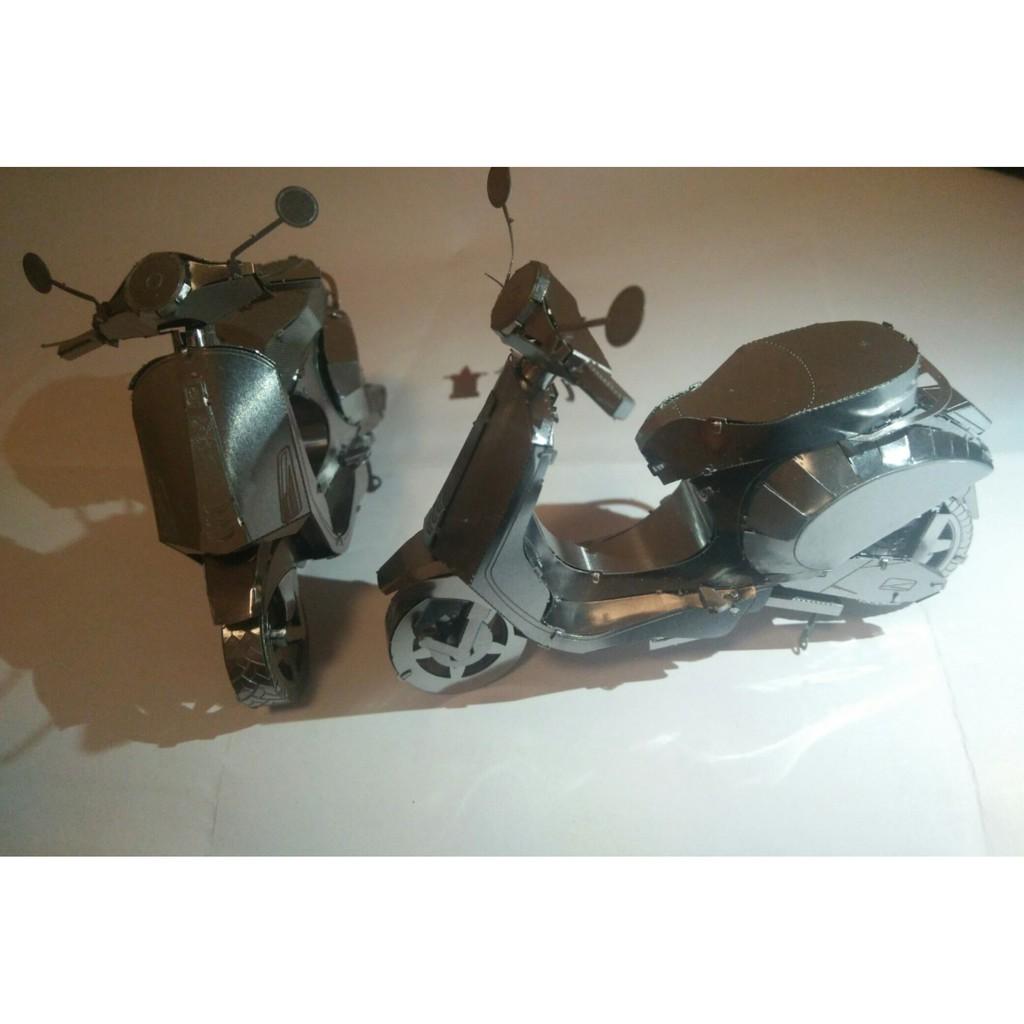 Mô Hình Lắp Ráp 3d Xe Vespa Primavera 150