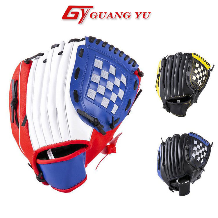 Găng tay bóng chày cao cấp, găng tay chơi bóng chày da pu đủ size 10.5/11.5/12.5inch