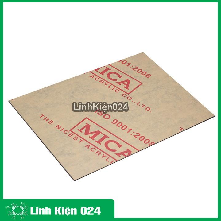 Mica Trong Đài Loan Dày 5mm Kích Thước 20x30cm