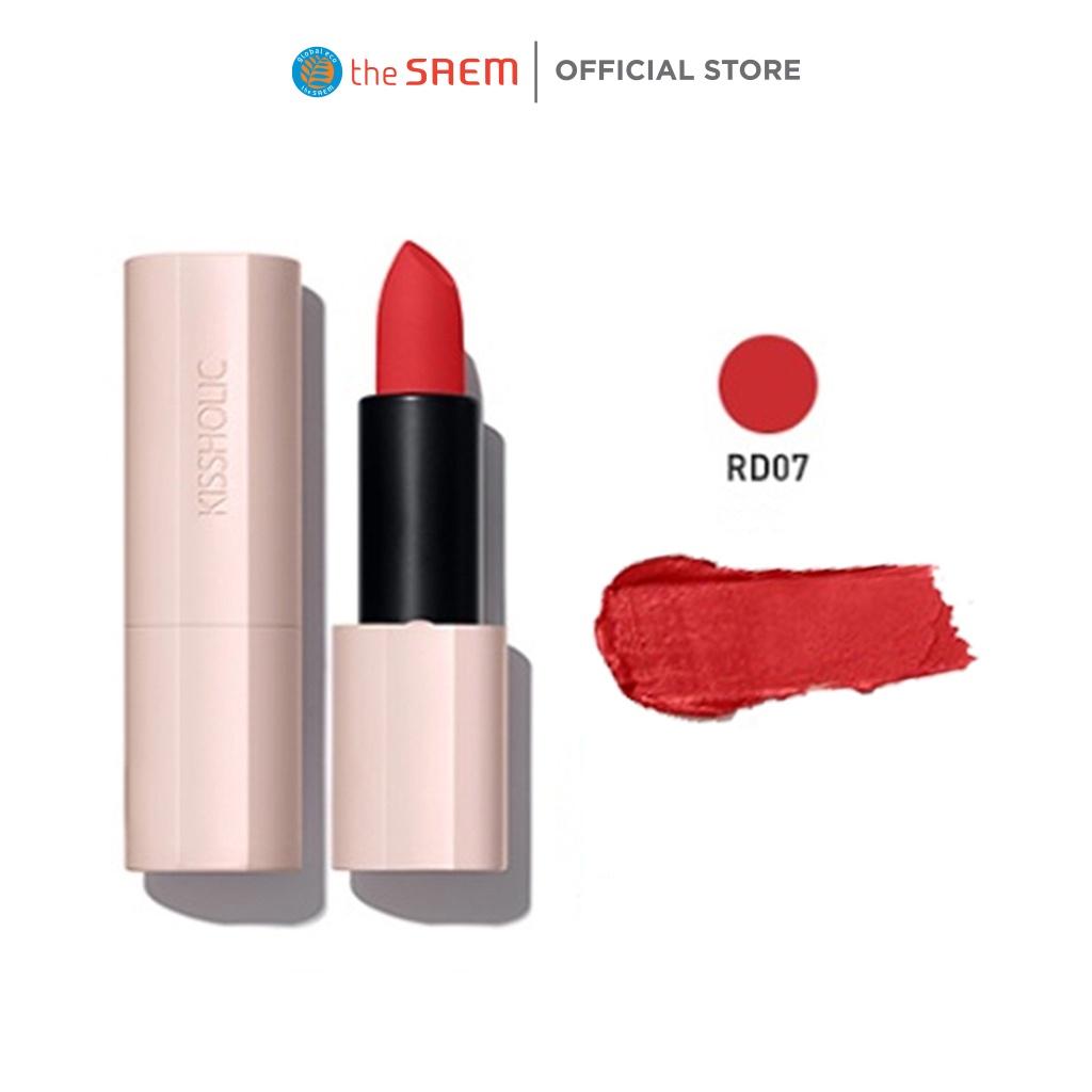 Son môi The Saem Kissholic Lipstick Matte (3.5g)