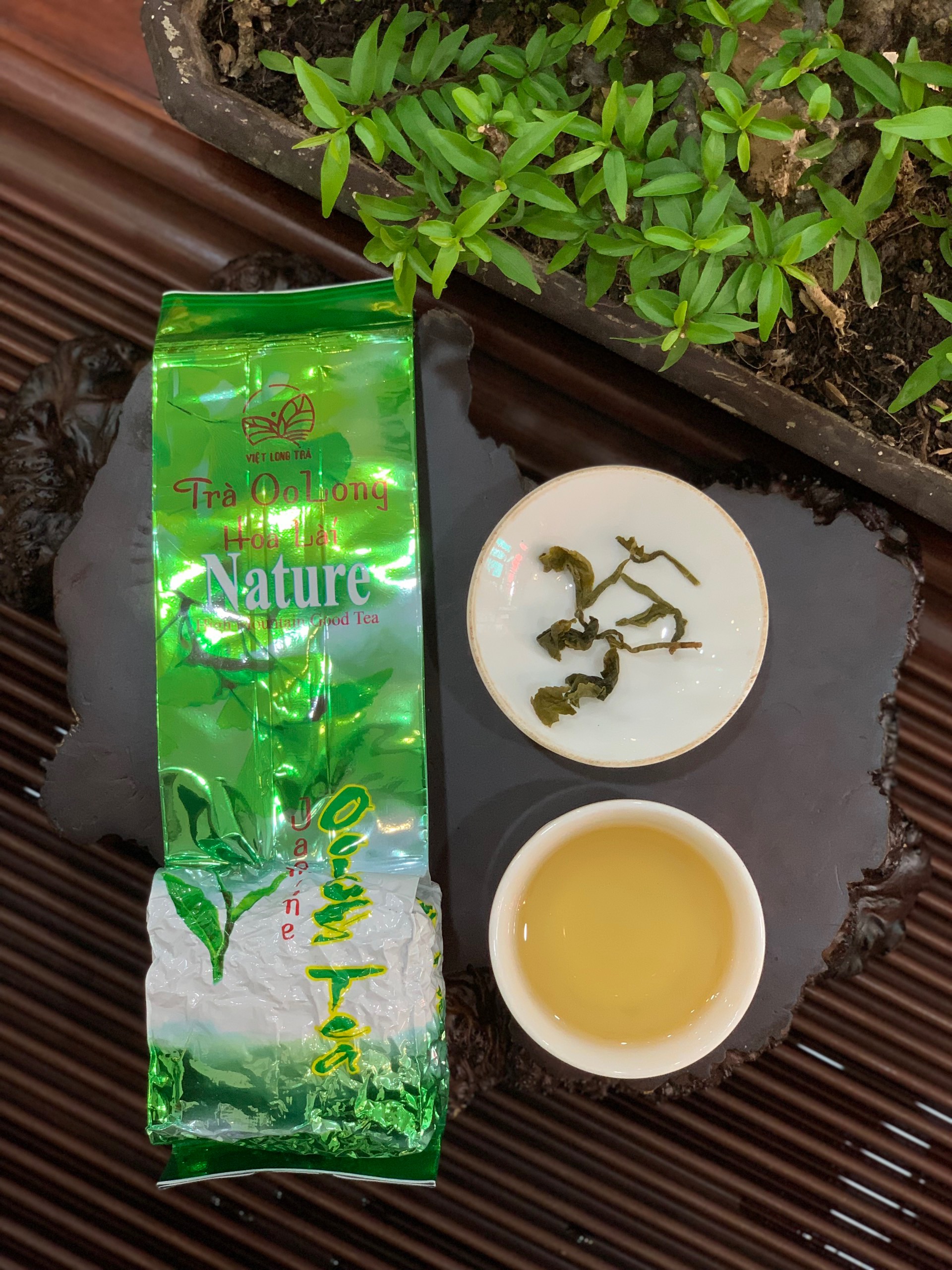 OOLONG HOA LÀI 100G - HƯƠNG HOA LÀI TỰ NHIÊN - TRÀ TỐT SỨC KHỎE - ORGANIC TEA