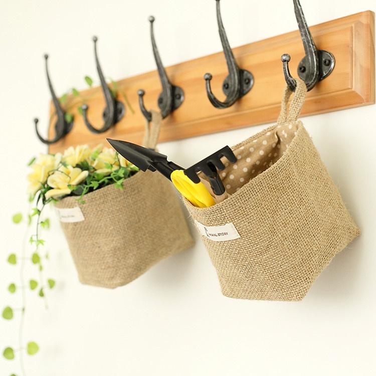 Túi vải lanh ANAEAT đựng đồ treo tường