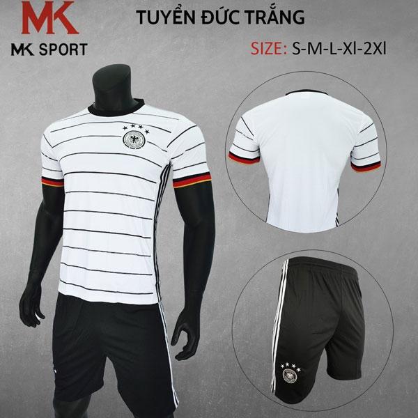 Bộ quần áo đá banh đội tuyển Đức - ( Độ co dãn tốt, giúp thoáng mát và thoải mái