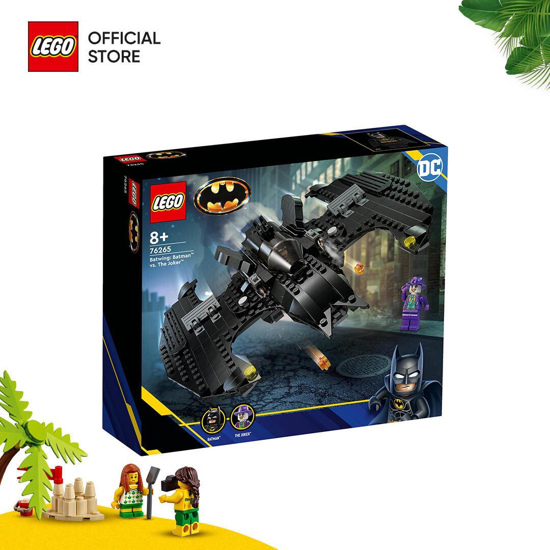 LEGO Super Heroes 76265 Đồ chơi lắp ráp Phi cơ Người Dơi đối đầu Joker (357 chi tiết)