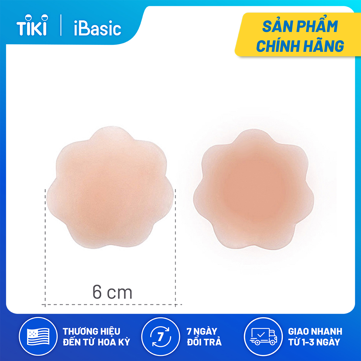 Combo 3 dán đầu ngực trong iBasic PK013