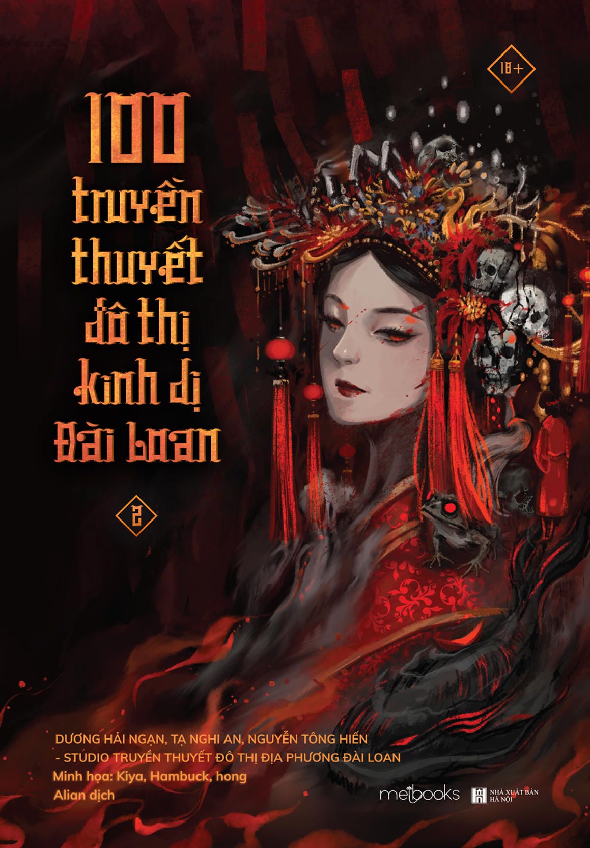 Sách - 100 Truyền Thuyết Đô Thị Kinh Dị Đài Loan - Tập 2