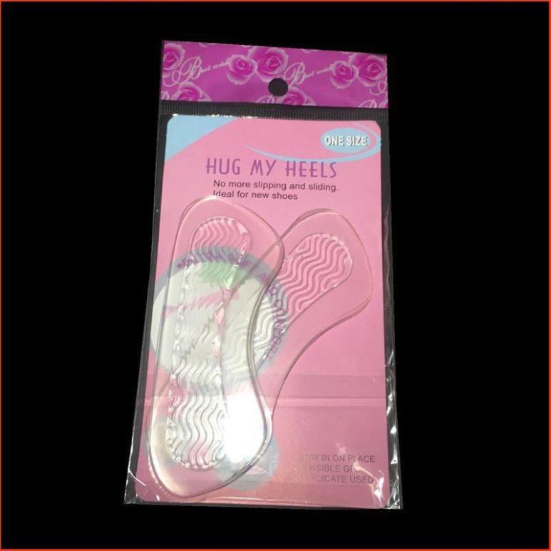 2 Miếng Lót Giày Silicon Bảo Vệ Gót Chân 21647d