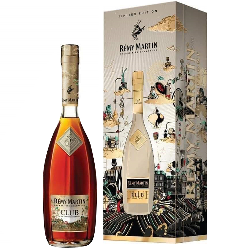 Rượu Remy Martin Club 700ml 40% - Phiên bản Tết giới hạn - Kèm hộp