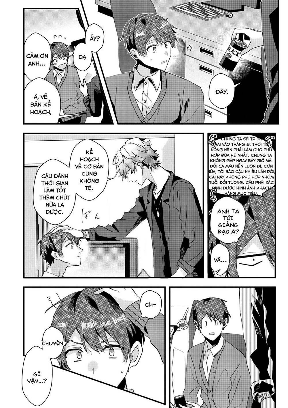 đồng đội game online, té là ngài sếp khó tính chapter 2 4