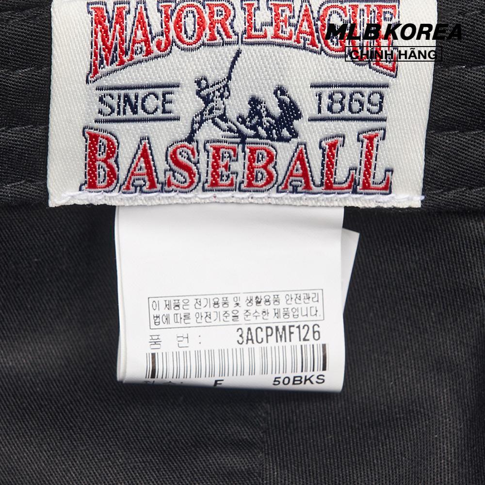 MLB - Nón bóng chày unisex Classic Monogram Fleece Unstructured 3ACPMF126-50BKS