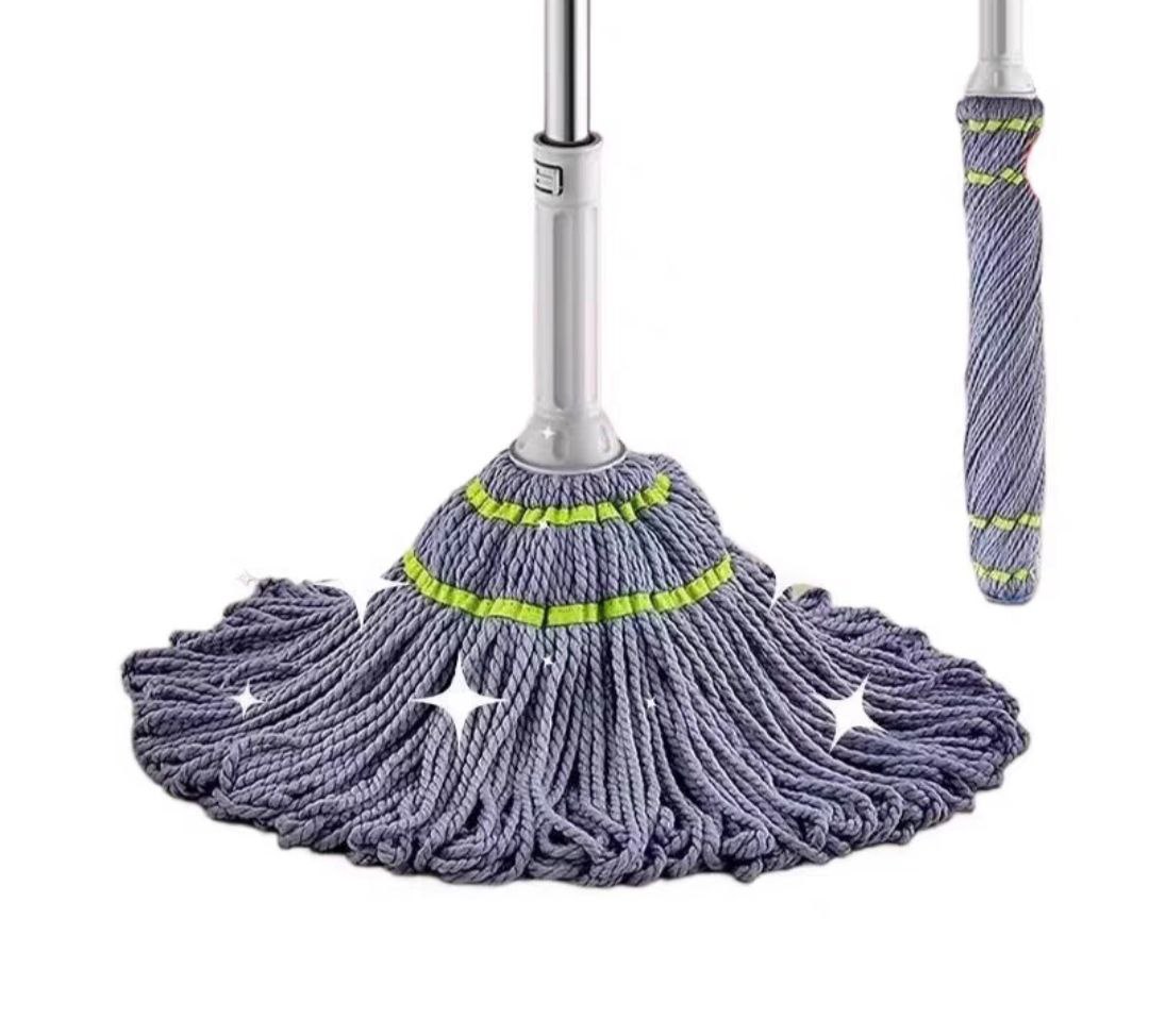 CÂY LAU SỢI VẮT TRỢ LỰC TỰ HÃM THÔNG MINH CÂY LAU MOP SỢI LAU SIÊU THẤM MỀN MẠI VÀ BỀN KHÁNG KHUẨN HÀNG XUẤT KHẨU CAO CẤP - MHW007K65QN