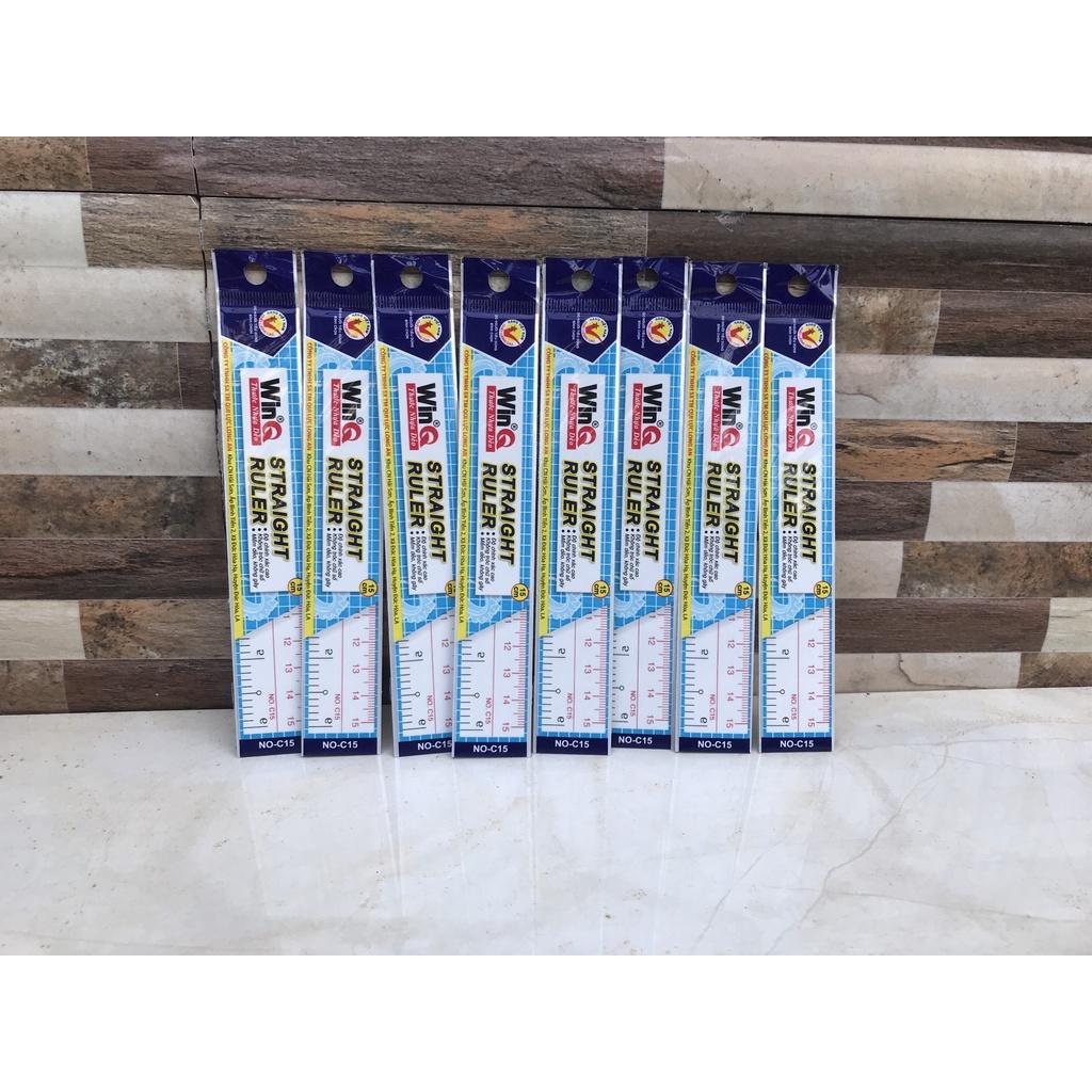 Thước đo/thước kẻ winQ 15cm,20cm ,30cm