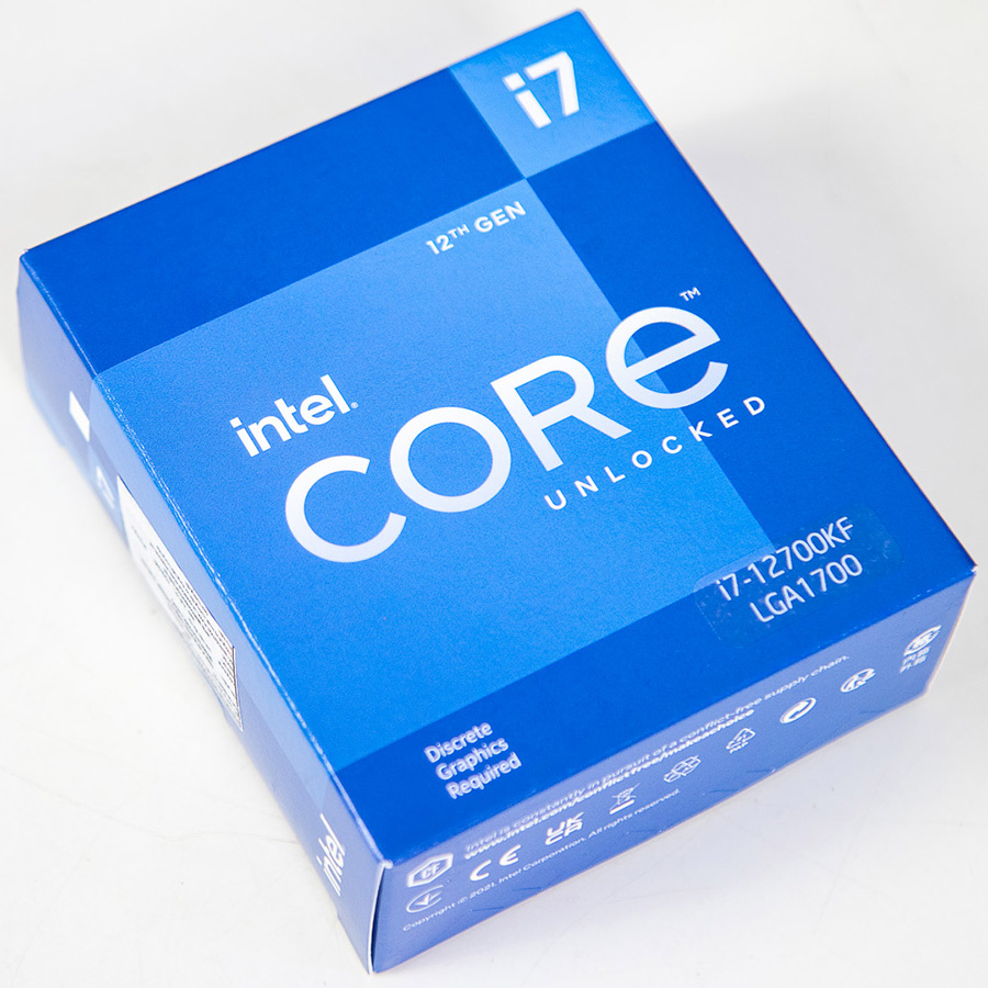 CPU Intel Core i7-12700KF (3.8GHz turbo up to 5.0Ghz, 12 nhân 20 luồng, 25MB Cache, 125W) - Socket Intel LGA 1700/Alder Lake) - Hàng Chính Hãng