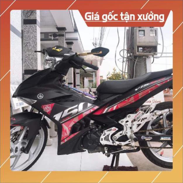 Tem rời exciter 150 đỏ đen